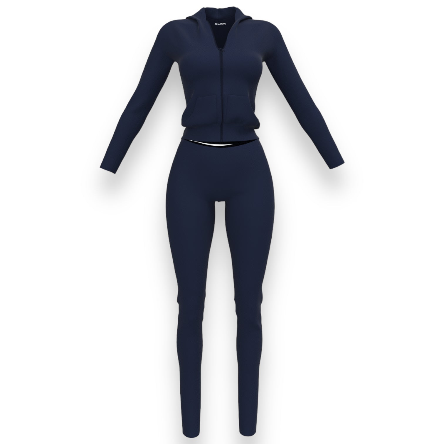 Racer Tracksuit - Blueberry