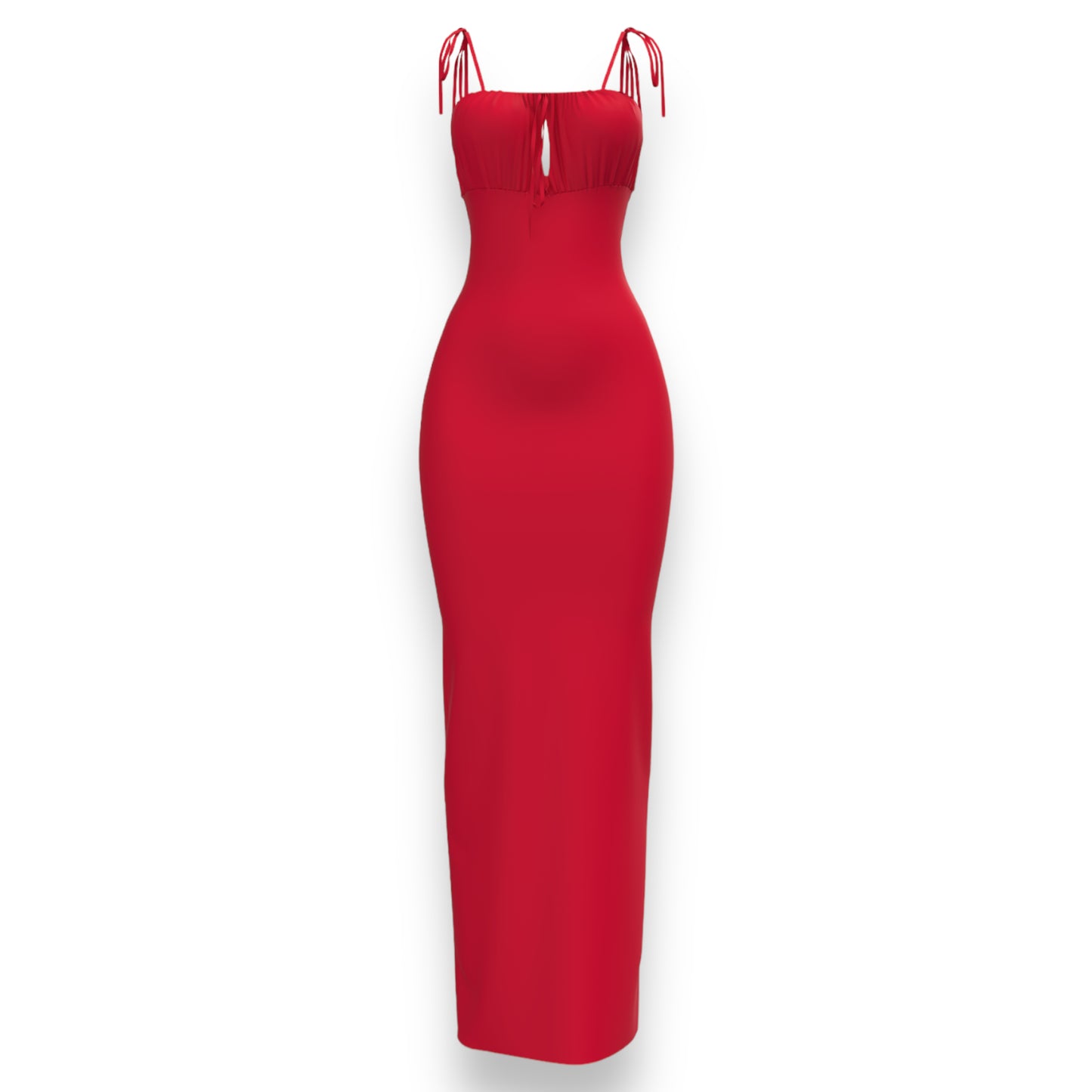 Devon Dress - Poppy Red