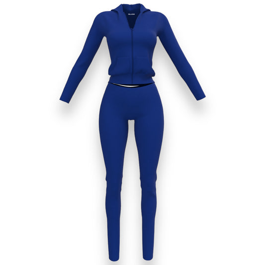 Racer Tracksuit - Sapphire Blue